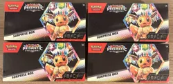 Pokemon TCG Prismatic Evolutions Surprise Box New Factory Sealed LOT OF 4 - Image 1