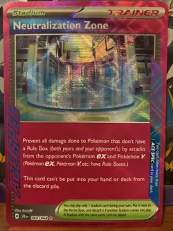 Neutralization Zone 060/064 Shrouded Fable Ace Spec Rare Pokemon TCG Card NM - Image 1