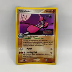Pokemon TCG - Medicham 34/108 Stamped Reverse Holo - EX Power Keepers - NM - Image 1