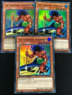 YUGIOH THE LEGENDARY FISHERMAN STP2-EN009 SUPER X3 (NM) - Image 1