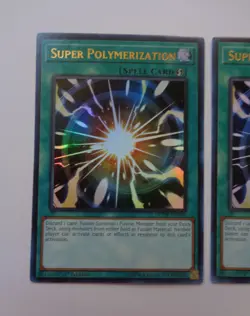Playset: 3x Super Polymerization DUDE-EN040 (Ultra Rare, 1st Ed, Excellent VLP) - Image 3