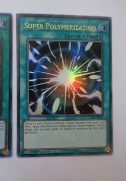 Playset: 3x Super Polymerization DUDE-EN040 (Ultra Rare, 1st Ed, Excellent VLP) - Image 5