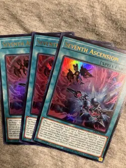 3x Seventh Ascension 1st Edition Ultra Rare RA04-EN098 Yu-Gi-Oh! - Image 1