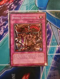 Yugioh Royal Oppression LOD-091 UNLIMITED LP RARE - Image 1