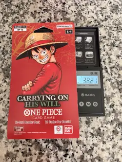 One Piece OP-13 CARRYING ON HIS WILL Sleeved Booster Pack - Heavy - 38.21 - Image 1
