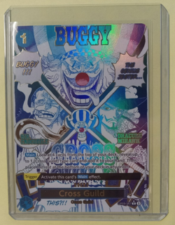 One Piece TCG OP09-057 Cross Guild R Foil Alt Art Event English NM - Image 1