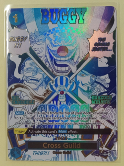 One Piece TCG OP09-057 Cross Guild R Foil Alt Art Event English NM - Image 2
