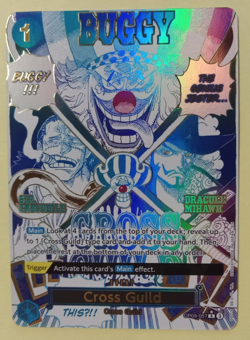 One Piece TCG OP09-057 Cross Guild R Foil Alt Art Event English NM - Image 3