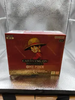 One Piece Carrying On His Will OP-13 Booster Box Factory Sealed English - Image 1