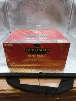 One Piece Carrying On His Will OP-13 Booster Box Factory Sealed English - Image 2