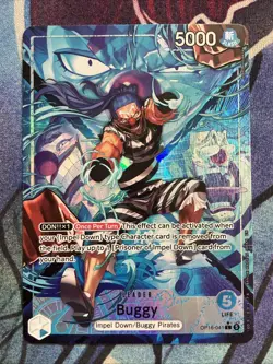 Buggy (041) (Alternate Art) OP16-041 One Piece CCG: The Time of Battle - Foil - Image 1