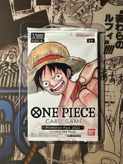 One Piece Promotion Pack 2022 Factory Sealed Pack TCG New English Bandai - Image 1
