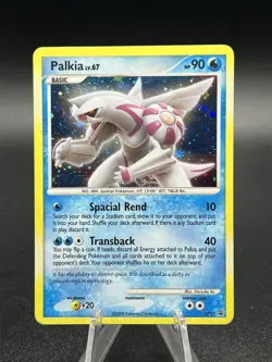 Pokemon TCG Palkia DP Black Star Promotional DP27 Holo Promo (LP) MG1 - Image 1
