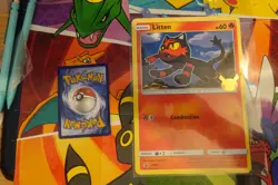 Litten SM02 Black Star Promo Celebrations Jumbo Pokemon NM/M 25th Anniversary - Image 1