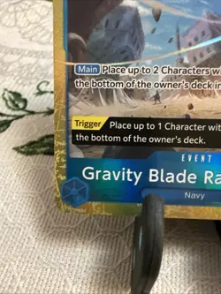 Gravity Blade Raging Tiger (Alternate Art) OP06-058 Premium Booster -The Best- - Image 5