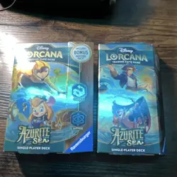 Ravensburger Disney Lorcana TCG Azurite Sea Deck - Image 1