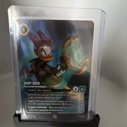 Ravensburger Daisy Duck - Paranormal Investigator 23/P3 Foil Promo Lorcana - Image 1