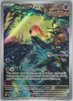 PSA 9 Scream Tail 2023 Pokemon Center Black Star Promo 065 Paradox Rift - Image 4