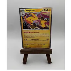 The Pokemon Company Ampharos 029/086 Chaos Rising Set Rare Holo NM - Image 1