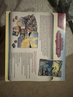 Pokemon S&V Paradox Rift Pokemon Center Elite Trainer Box ETB SEALED - Image 2