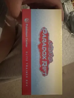 Pokemon S&V Paradox Rift Pokemon Center Elite Trainer Box ETB SEALED - Image 4