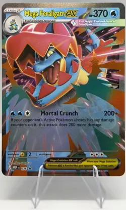 Mega Feraligator Ex 43/217 Holo Ultra Rare Ascended Heroes Pokemon TCG - Image 1