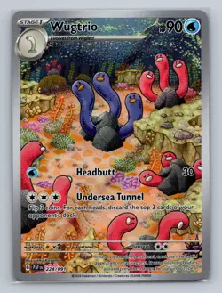 Pokemon SV: Paldean Fates #224/091 Wugtrio - Image 1
