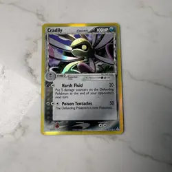 Pokemon TCG Cradily EX Holon Phantoms 2 Reverse Holo Holo Rare - Image 1