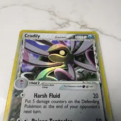 Pokemon TCG Cradily EX Holon Phantoms 2 Reverse Holo Holo Rare - Image 3
