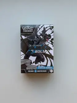 Pokemon TCG Scarlet & Violet Black Bolt Booster Bundle Sealed - Image 1