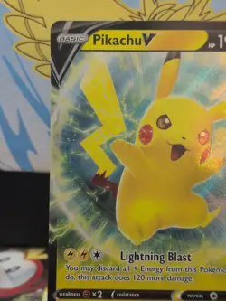 Pokemon TCG: Pikachu V (SWSH198) - Sword & Shield Black Star Promo - Image 2