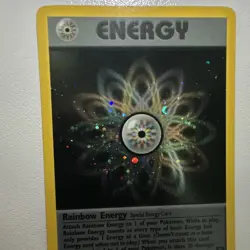 Wizards of the Coast Rainbow Energy Team Rocket Unlimited Holo Rare EN 17/82 - Image 2