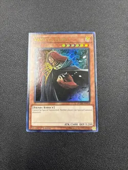 Yugioh Vanity's Fiend DUDE-EN034 Ultra Rare 1st Edition A6 - Image 1