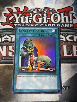 Yugioh Upstart Goblin LCYW-EN265 Ultra Rare NM Holo Yu Gi Oh - Image 1