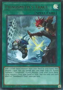 Fiendsmith's Tract BLGG-EN125 Battles of Legend: Glorious Gallery NM Yu-Gi-Oh - Image 1