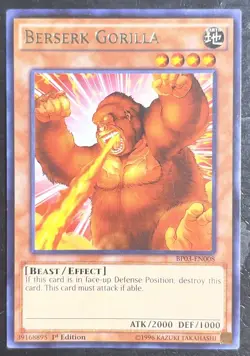 Berserk Gorilla BP03-EN008 Battle Pack 3: Monster League 1st Edition LP - Image 1