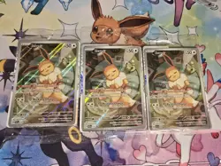 Pokemon Eevee Promo SVP-173 Prismatic Evolutions Sealed Lot Of 3 - Image 1