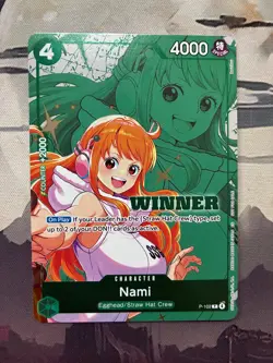 One Piece CCG - Nami P-102 (Winner Pack 2026 Vol. 2) - Image 1