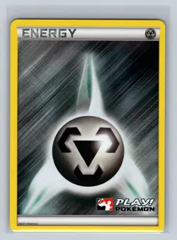 2011 Pokemon Play! Crosshatch Energy Promos Holo Metal - Image 1