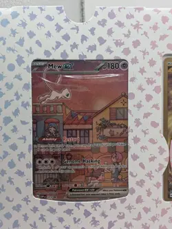 Pokemon 151 Ultra Premium Collection (UPC) Promo Card Set SEALED Mew & Mewtwo NM - Image 3