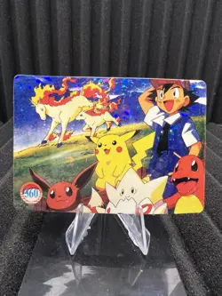 Pokemon Vintage Pocket Monsters Vending HOLO Prism Sticker Bandai 1999 Nintendo - Image 1