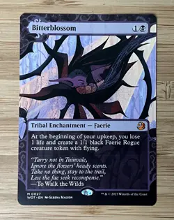 MTG Bitterblossom Card Wilds of Eldraine: Enchanting Tales - Image 2
