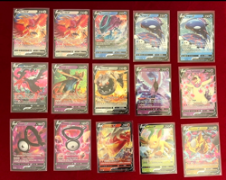 Pokemon TCG Card Lot of 15 Full Art Holo Rares V Pokemon Cards - Promos - EN- JP - Image 1