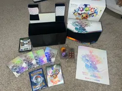 Prismatic Evolutions Pokemon Center Elite Trainer Box ETB Opened No Packs/promo - Image 3