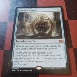 Mtg Paradox Engine LP/NM 169 Aether Revolt Mythic Rare Card - Image 4
