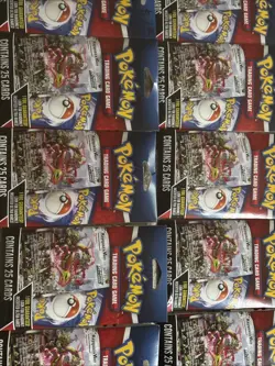 pokemon trading cards sealed packs lot Of 10 Packs - Image 1