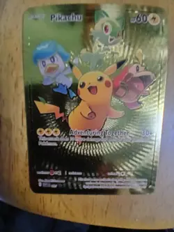 The Pokemon Company Pikachu 60 HP Promo Holo Promo Cards EN Pokemon TCG - Image 2