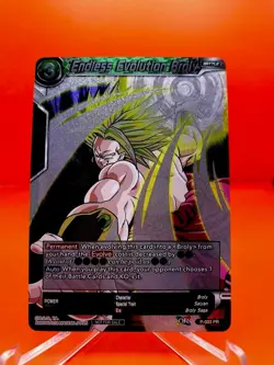Dragon Ball Super CCG Endless Evolution Broly P-033 PR Foil Anime Card - Image 1