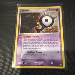 Nintendo Pokemon TCG Unown Holo Lot 3 Cards Unseen Forces 2005 English Y/28 - Image 2