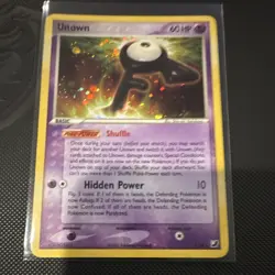 Nintendo Pokemon TCG Unown Holo Lot 3 Cards Unseen Forces 2005 English Y/28 - Image 3